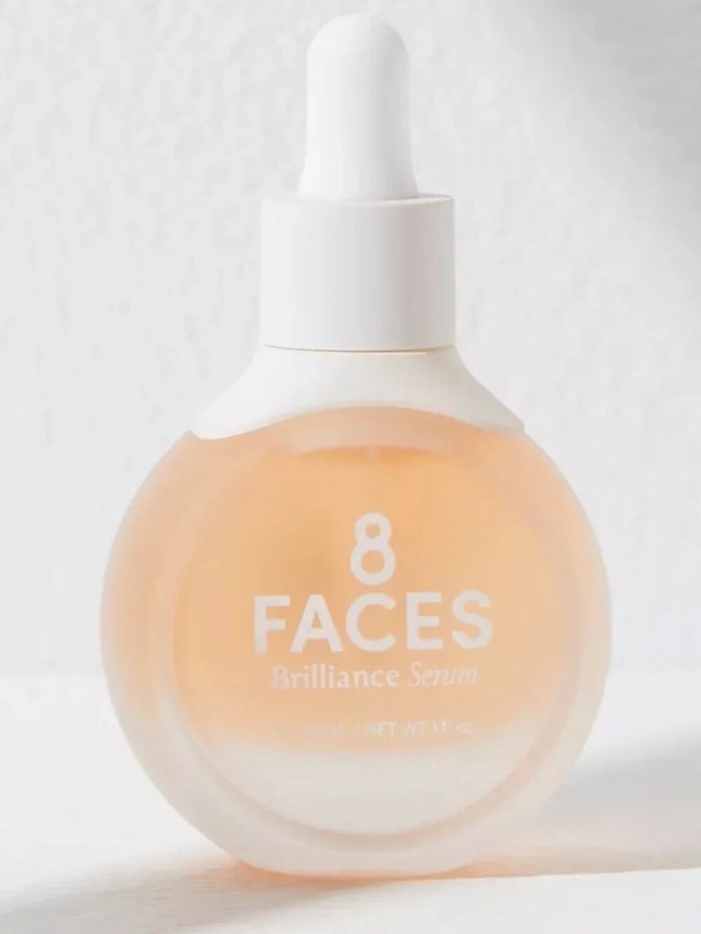 8 Faces Brilliance Serum Vitamin C Collagen Peptides Full Size Brand New NWT!